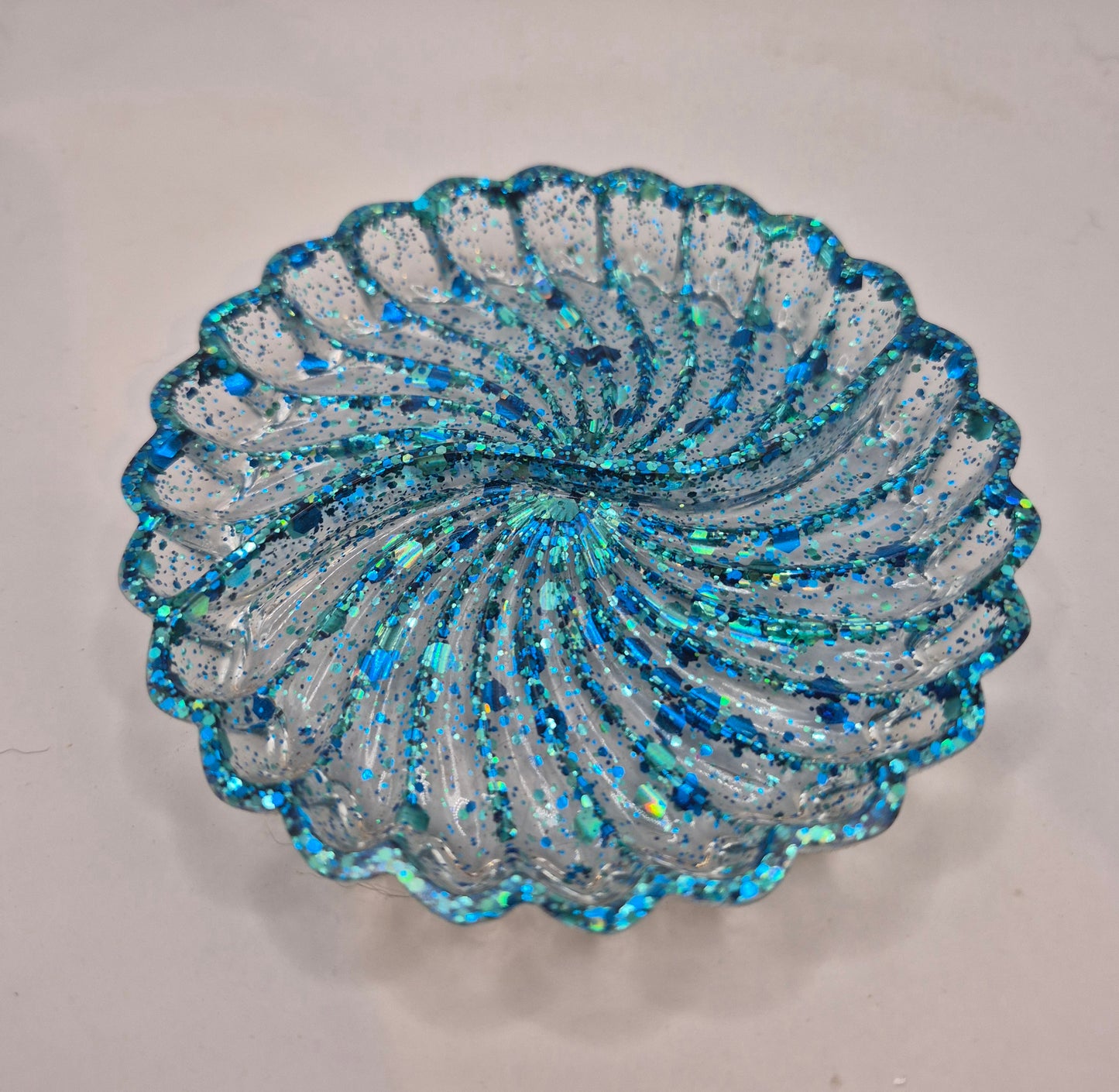Blue Jewelry Dish