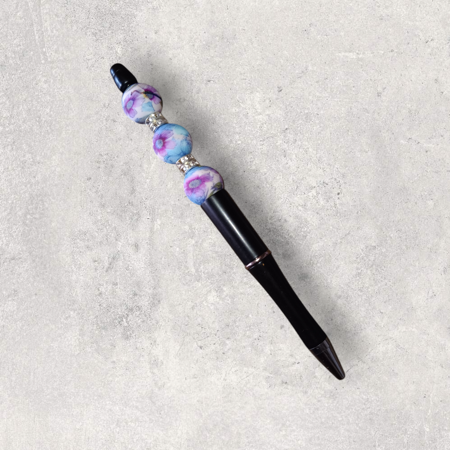 Beaded Flower Pen