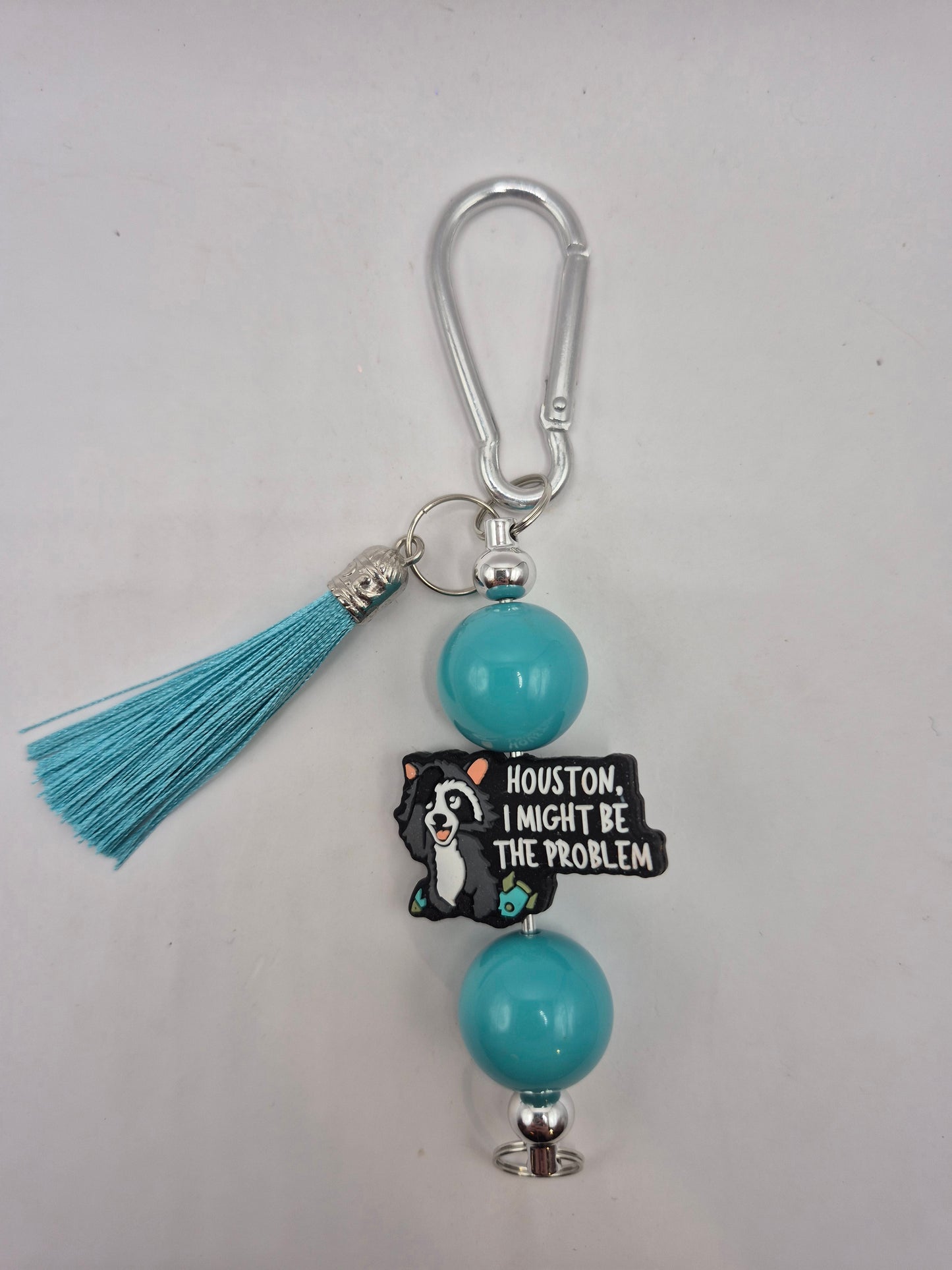 Houston, We Have a Problem! Keychain