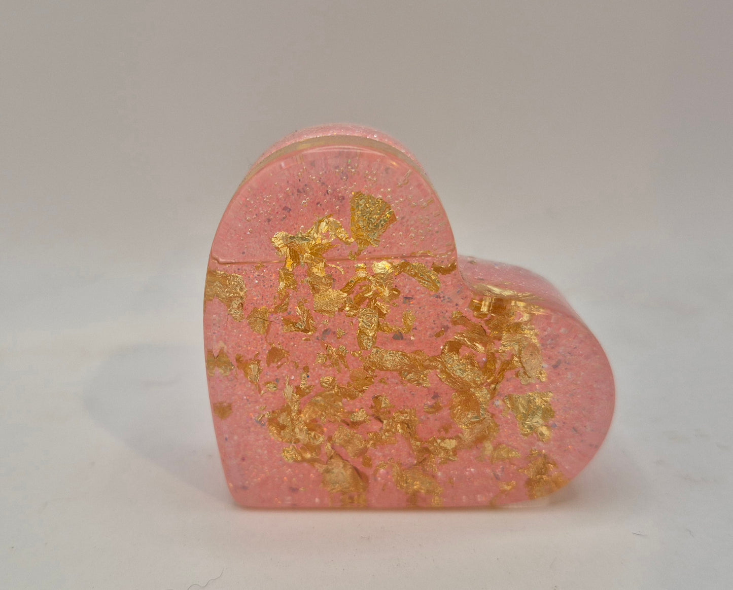 Pink Heart Photo Holder