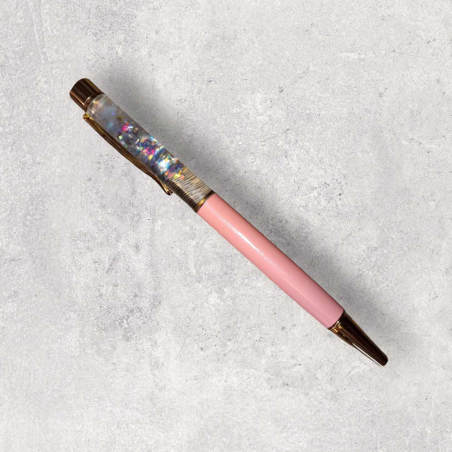 Snow Globe Pen (Pink)