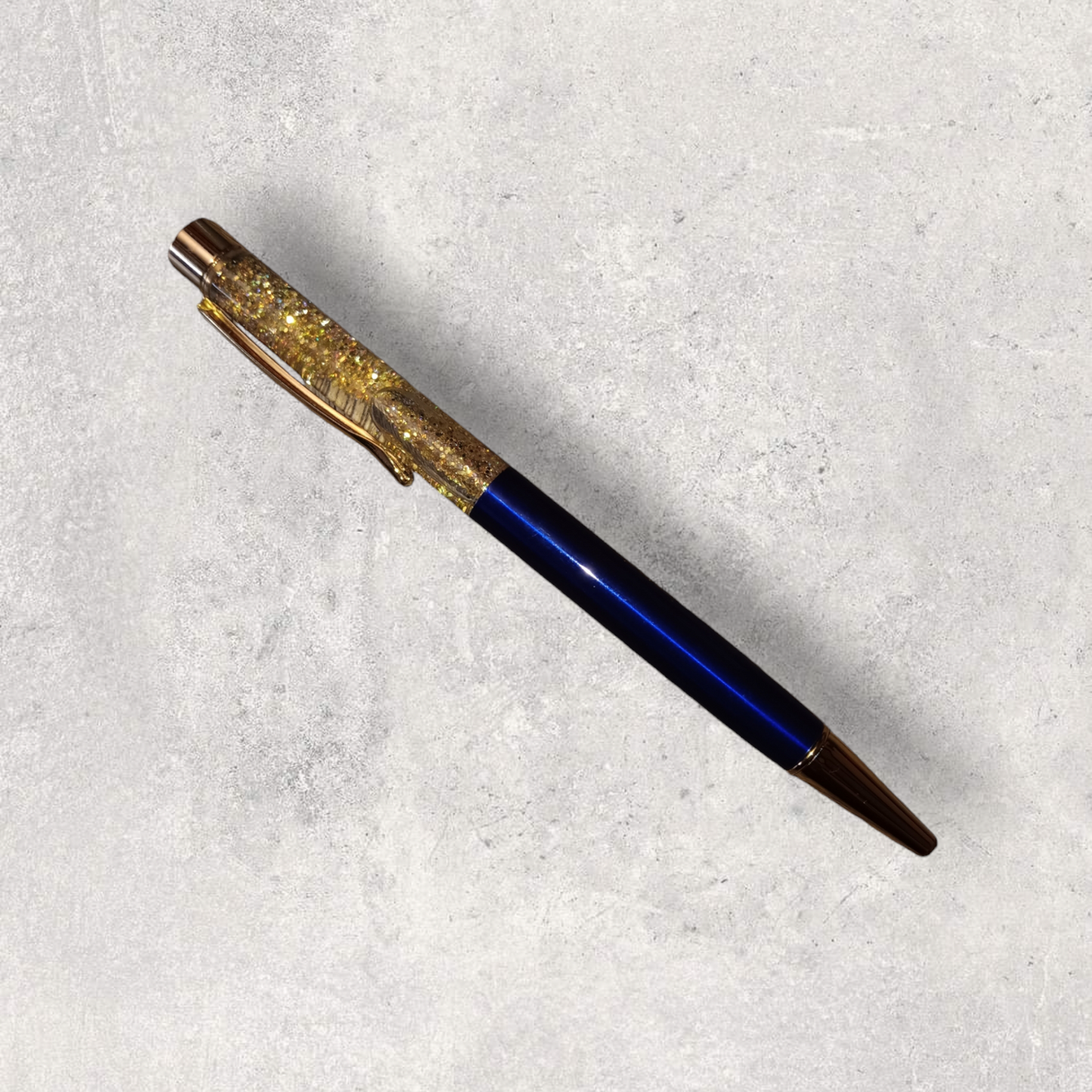 Snow Globe Pen (Blue)