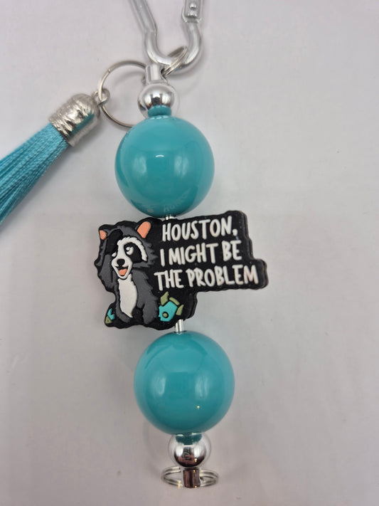 Houston, We Have a Problem! Keychain