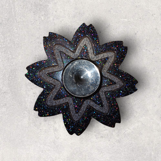 Fidget Spinner (Holographic Black)