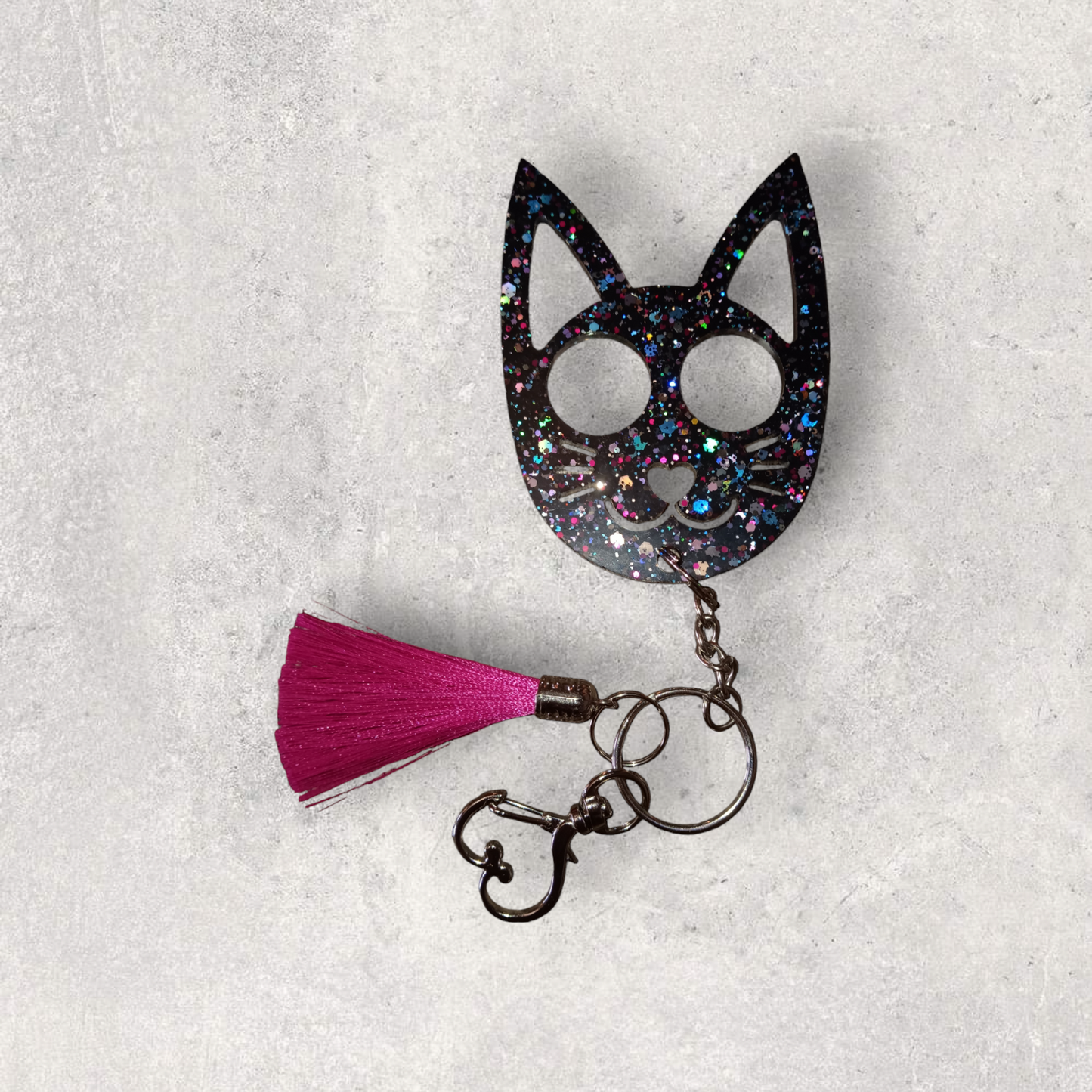 Cat Safety Keychain
