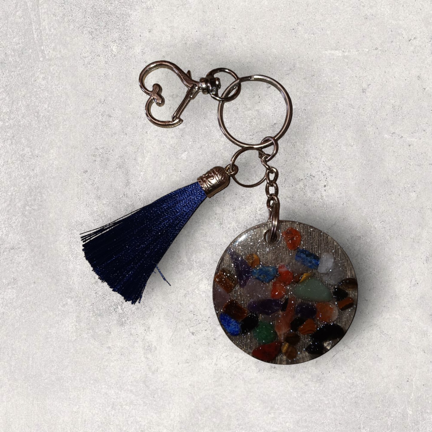 Stone Keychain