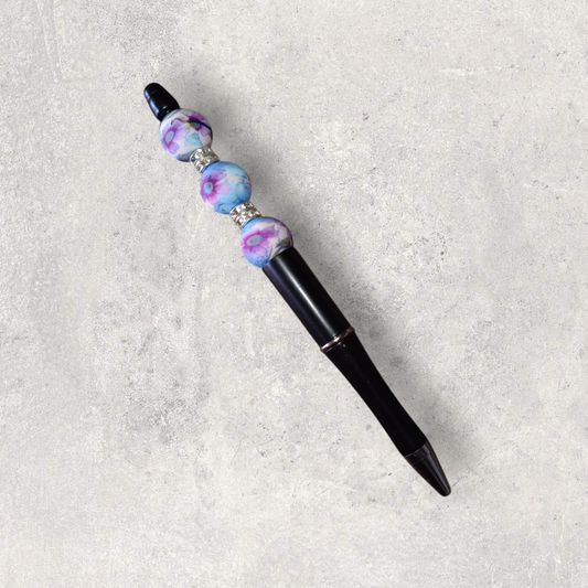 Beaded Flower Pen