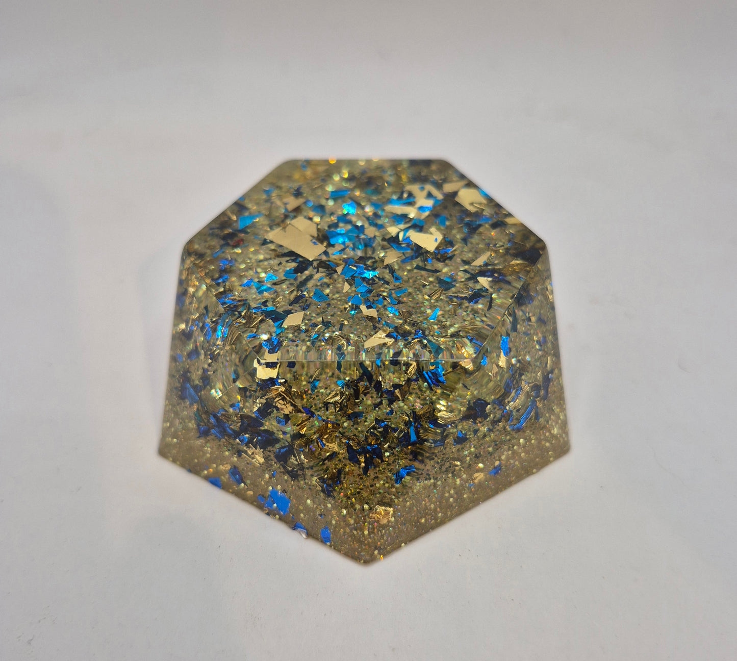 Gold & Blue Incense Holder