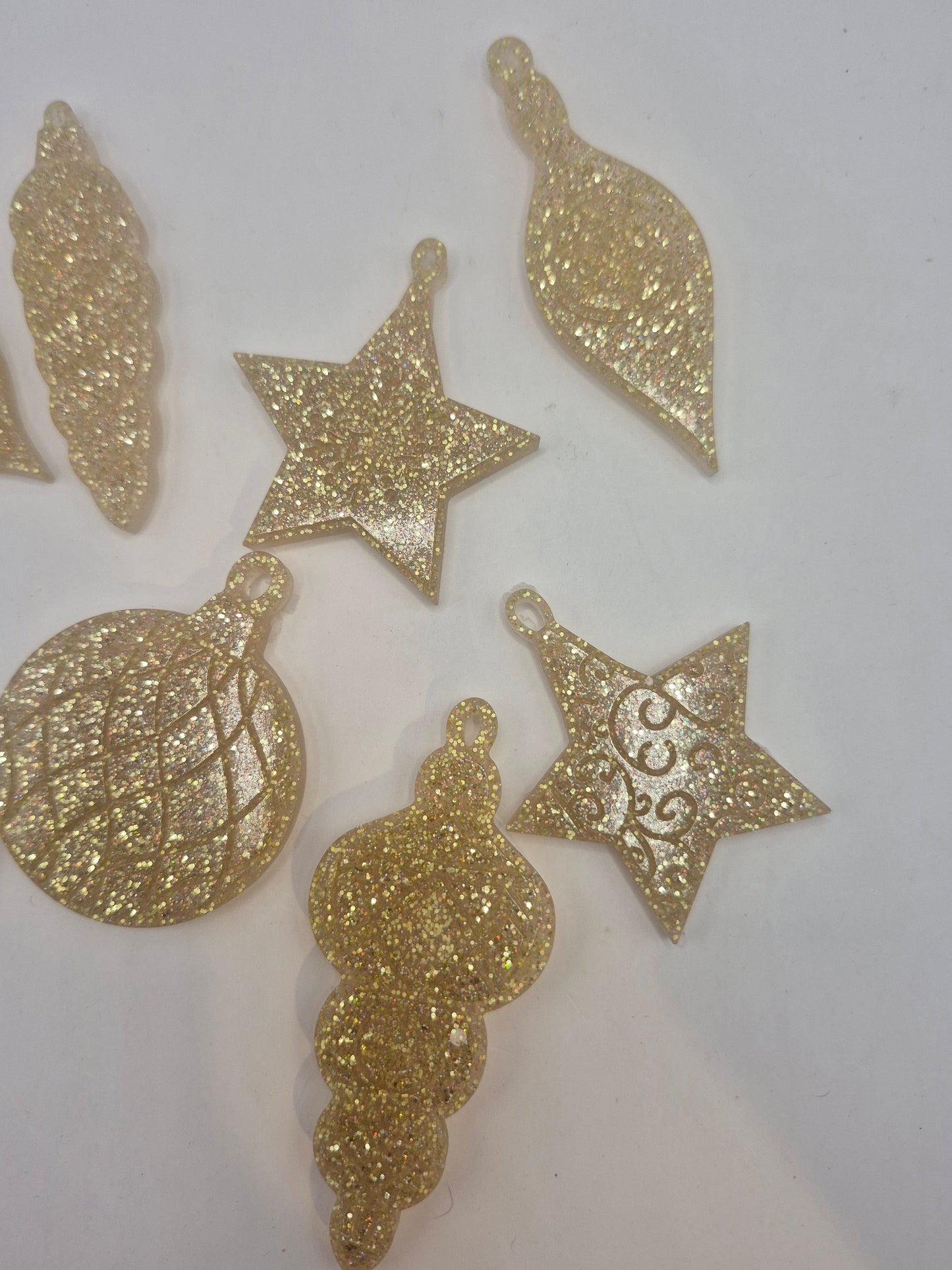 Gold Christmas Ornaments