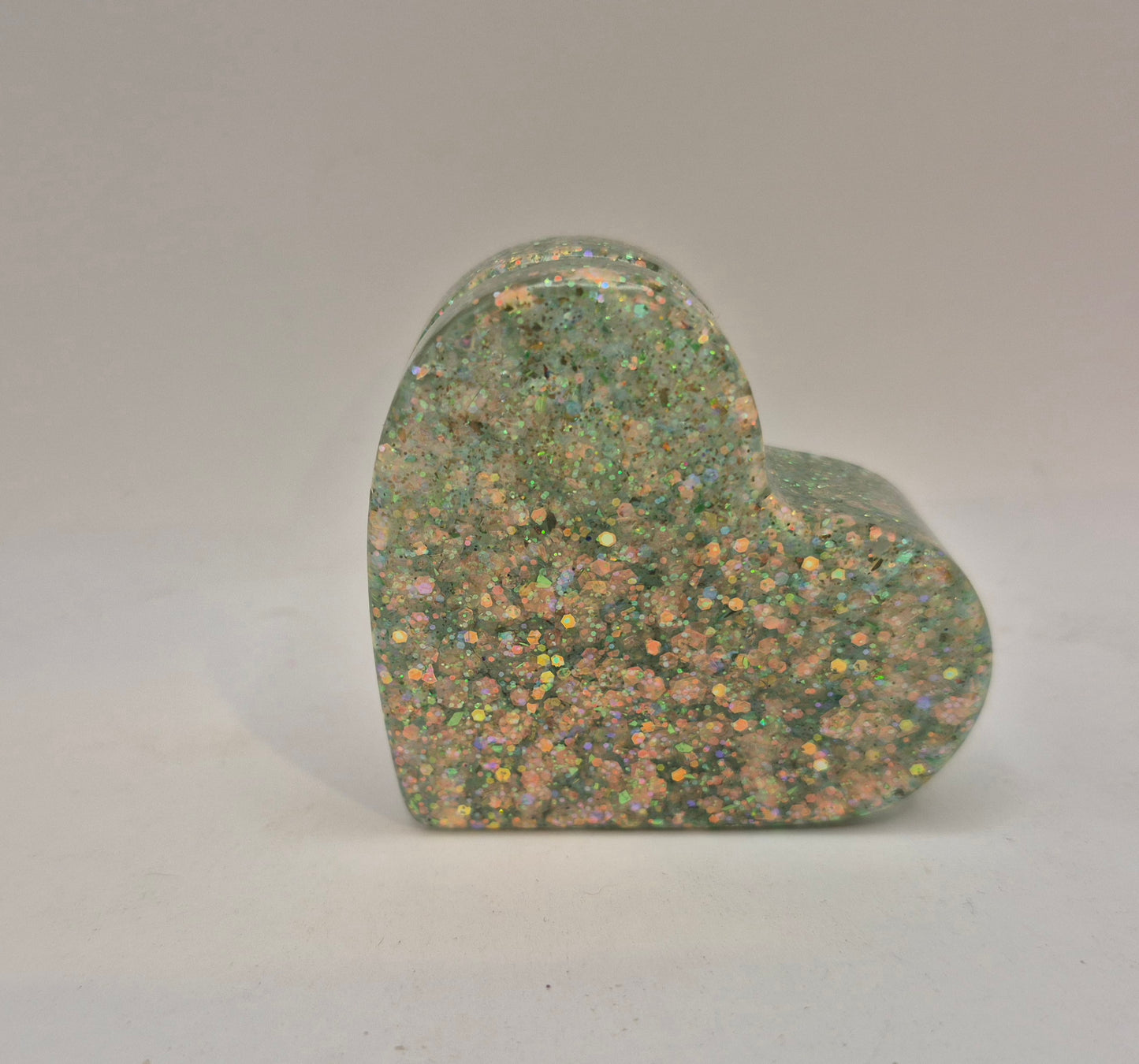 Green Heart Photo Folder