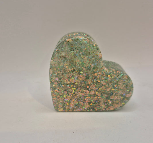 Green Heart Photo Folder