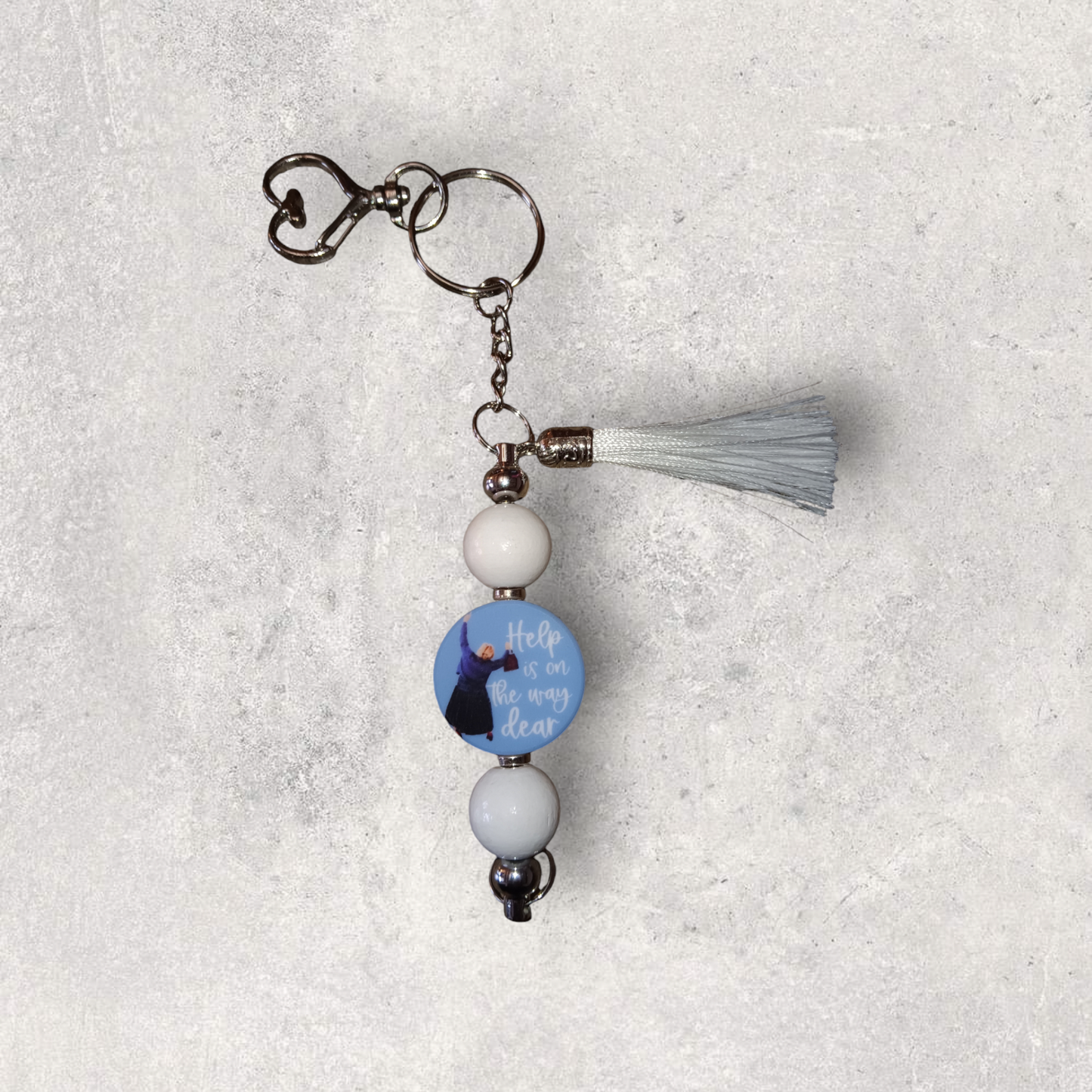 Help is on the Way! Keychain