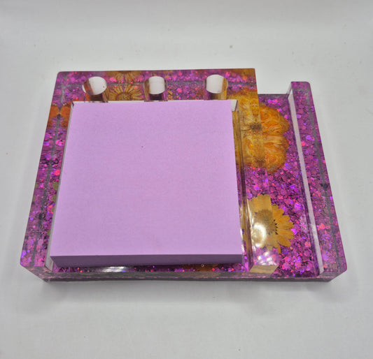 Purple Desk Organizer