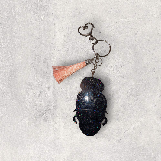 Skeleton Girl Keychain