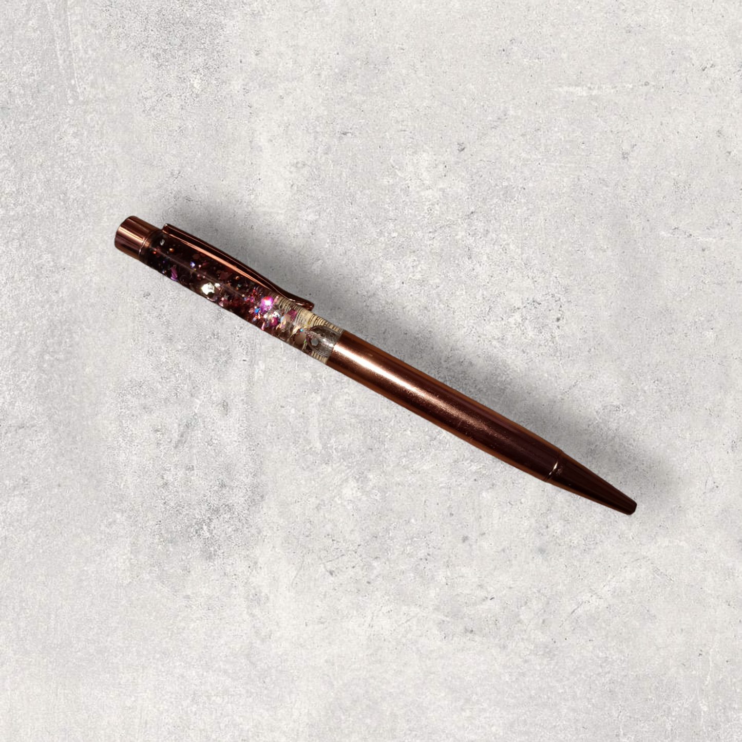 Snow Globe Pen (Rose Gold)