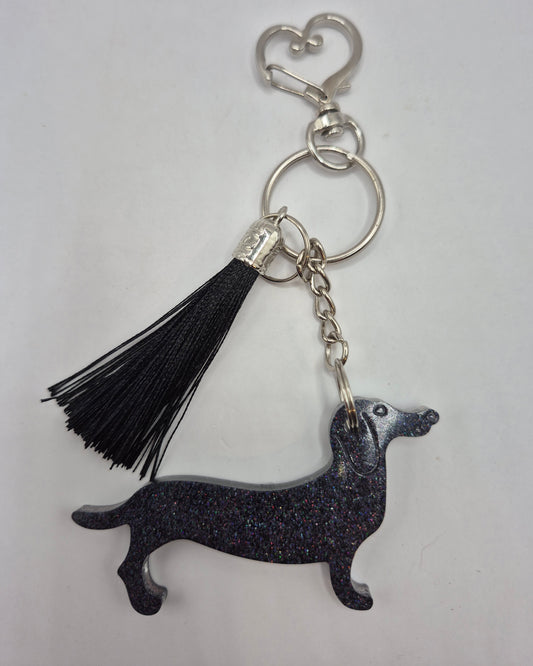 Weenie Dog Keychain
