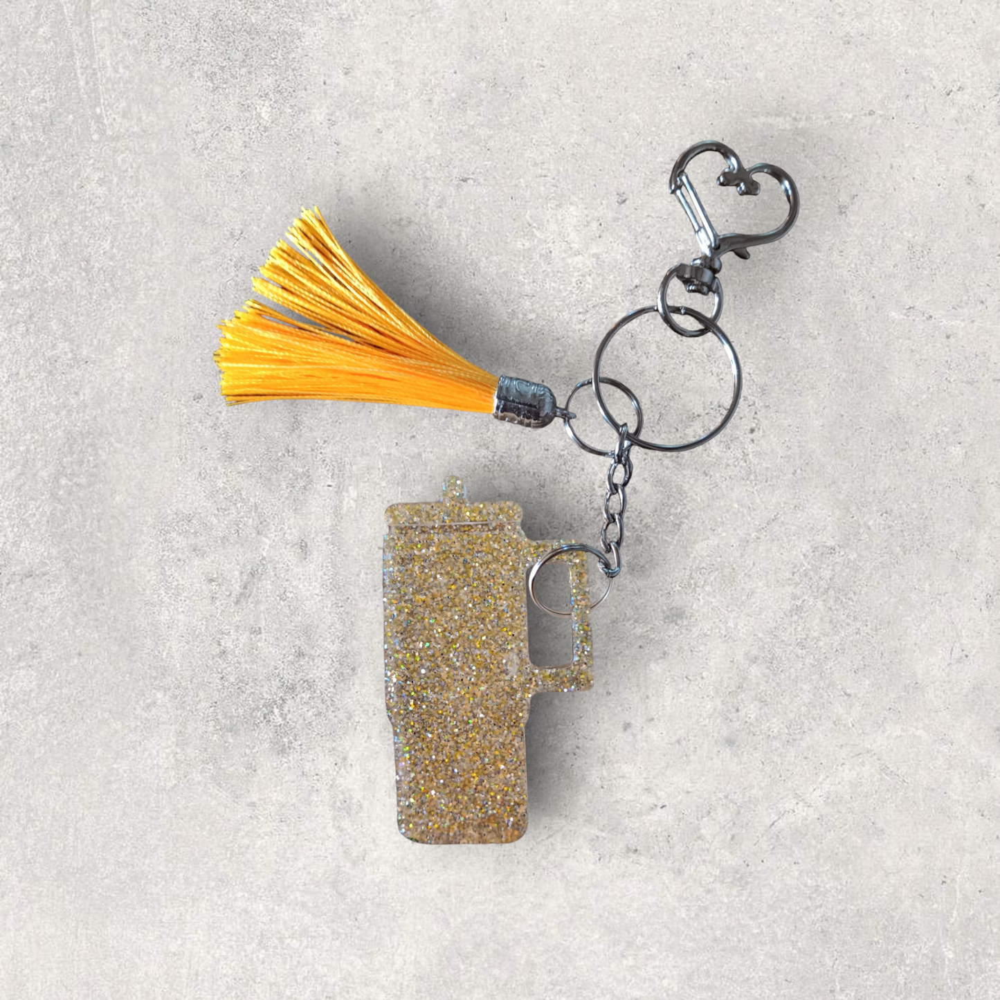 Yellow Stanely Keychain